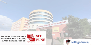 SIT Pune MTech Admission Open, Apply Before July 31
